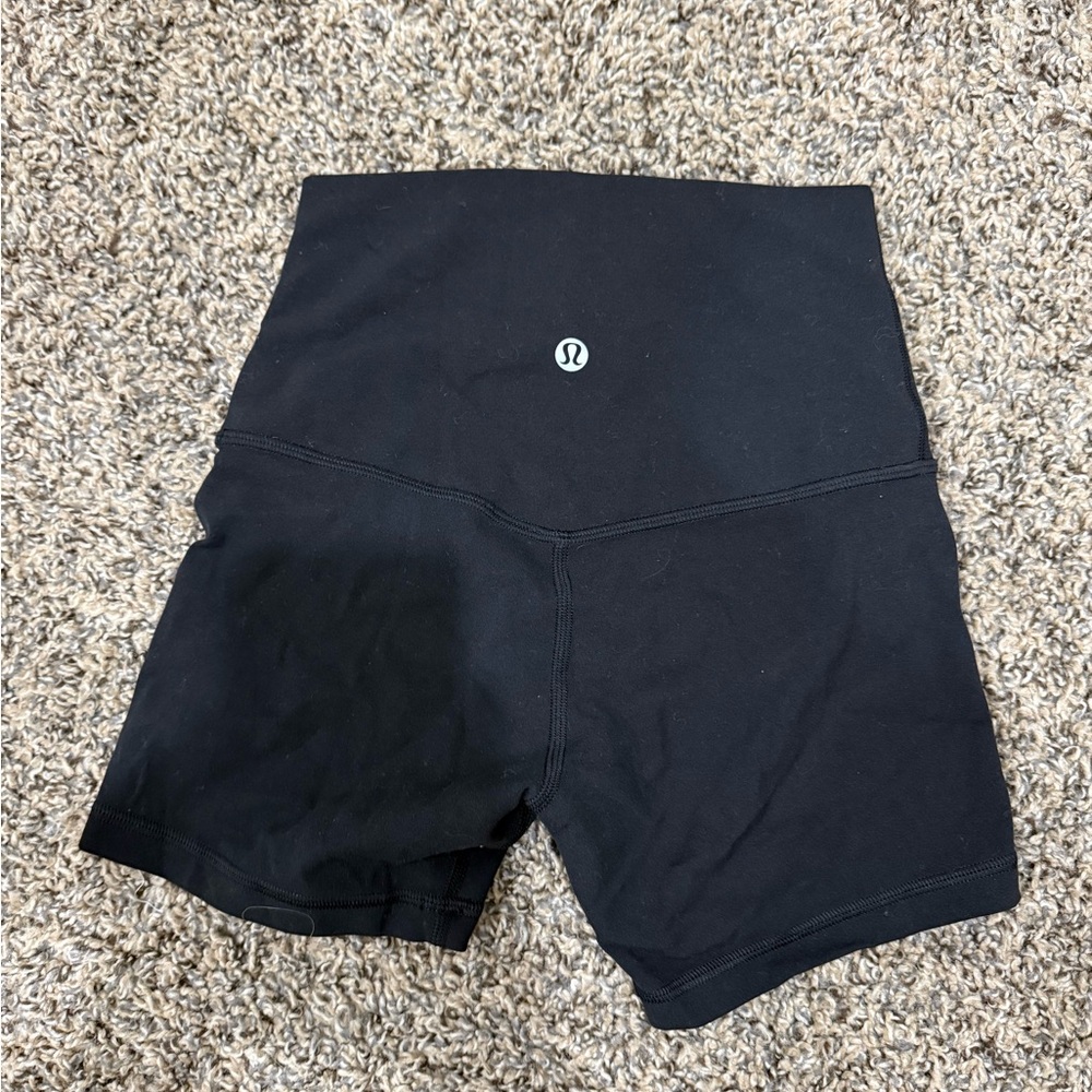 lululemon athletica Women's Black Bike Shorts
